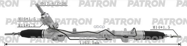 Рейка рулевая MAZDA CX-7 2007-2012 PSG3078 PATRON арт. PSG3078