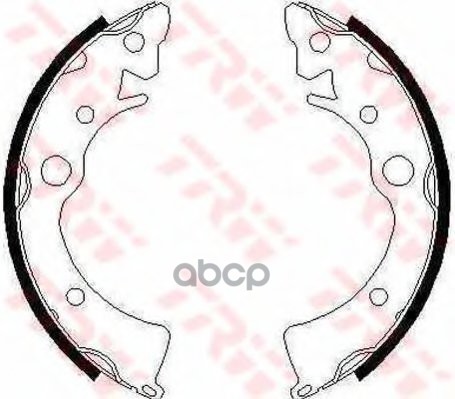Колодки Тормозные Барабанные Задн Honda: Civic 1.3-1.6I 83-91 PATRON арт. PSP204