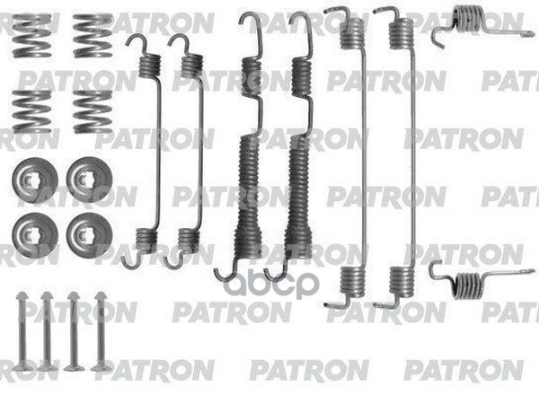 Комплект Монтажный Тормозных Колодок Барабанных Mitsubishi: Space Star 98- PATRON арт. PSRK0154