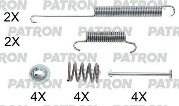 Комплект Монтажный Тормозных Колодок Барабанных Vw: Amarok 10- PATRON арт. PSRK0240