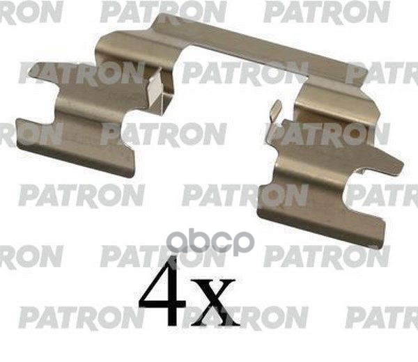 Комплект Монтажный Тормозных Колодок Дисковых Nissan:murano (Z50) 03.05-,X-Trail (T30) 07.01- PATRON арт. PSRK1062