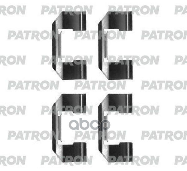 Комплект Монтажный Тормозных Колодок Дисковых Nissan:primera (P10) 06.90-06.96,Primera Hatchback (P10) 06.90-06.96 PATRON арт...