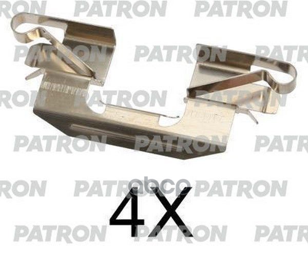 Комплект Монтажный Тормозных Колодок Дисковых Nissan: Pathfinder 2.5 Dci/2.5 Dci 4Wd/4.0 4Wd 05- PATRON арт. PSRK1120