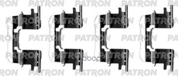 Комплект Монтажный Тормозных Колодок Дисковых Toyota: Yaris 01-, 99- PATRON арт. PSRK1219
