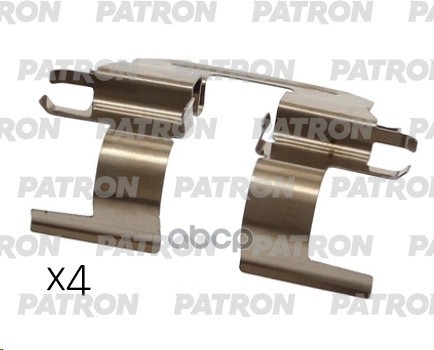 Комплект Монтажный Тормозных Колодок Дисковых Subaru: Forester 2.0/2.0 S Turbo 97-02, Forester 2.0/2.0 S Turbo/2.0 X/2.5/2.5 ...