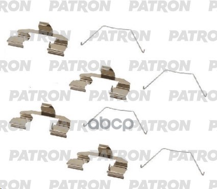 Комплект Монтажный Тормозных Колодок Дисковых Mazda: 6 02- PATRON арт. PSRK1244