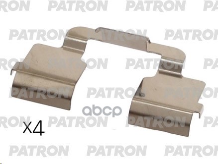 Комплект Монтажный Тормозных Колодок Дисковых Citroen: Jumpy Mpv 07-, Jumpy Box 07-, Fiat: Scudo Mpv 07-, Scudo Flatbed 07-, ...