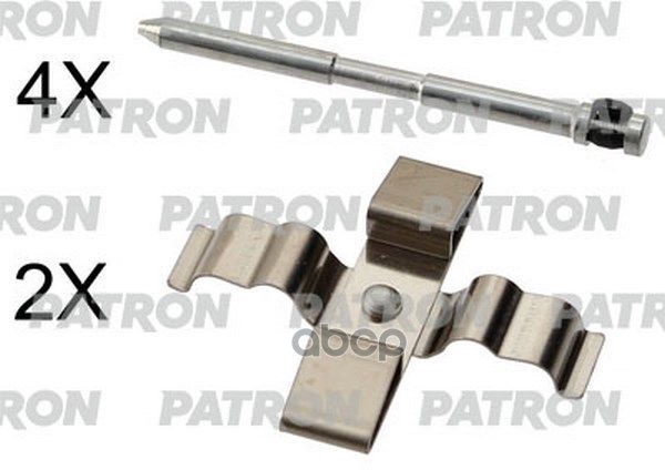Комплект Монтажный Тормозных Колодок Дисковых Bmw: 1-Series 08-, 1-Series 07-, 1-Series 05- PATRON арт. PSRK1289