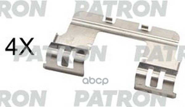 Комплект Монтажный Тормозных Колодок Дисковых Chrysler: 300 C 04- PATRON арт. PSRK1329