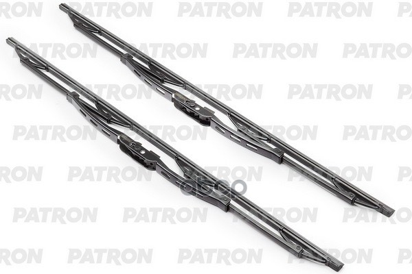 Щетки Стеклоочистителя 55См + 55См К-Кт Каркасная С Креплением Только Под Крюк PATRON арт. PWB560-C-KIT