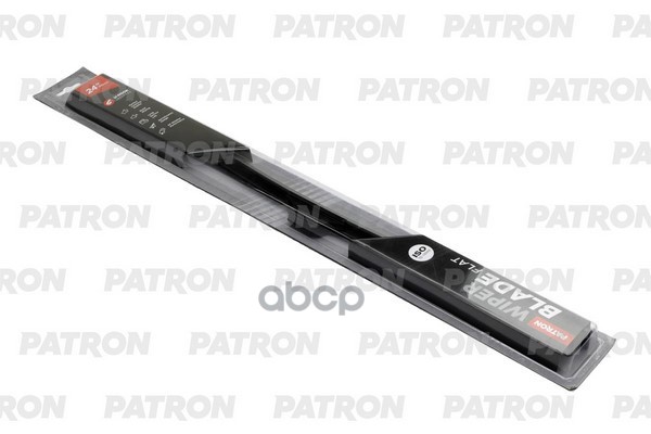 Щетка стеклоочистителя 610 мм бескаркасная 1 шт PATRON WIPER BLADE FLAT PWB610-FJ PATRON арт. PWB610-FJ