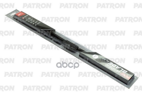Щетка Стеклоочистителя 610 Мм Бескаркасная 1 Шт Patron Wiper Blade Flat Pwb610fq PATRON арт. PWB610-FQ