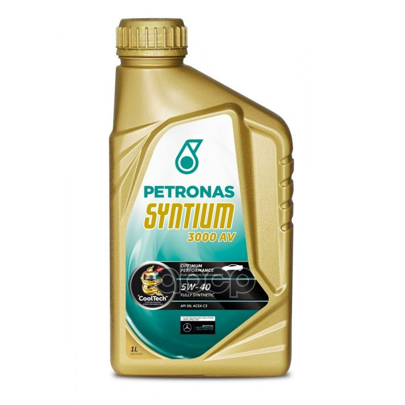 PETRONAS Масло Моторное Petronas Syntium 3000 Av 5W-40 Синтетическое 1 Л 18281619