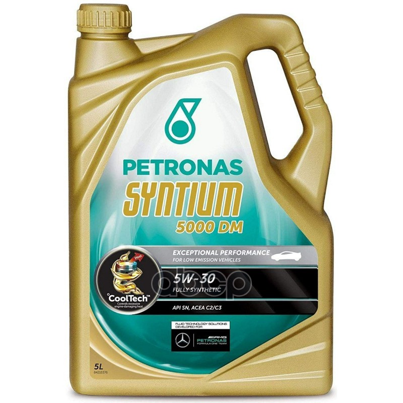 Масло Моторное Petronas Syntium 5000 Dm 5W30 5Л. PETRONAS арт. 70541M12EU