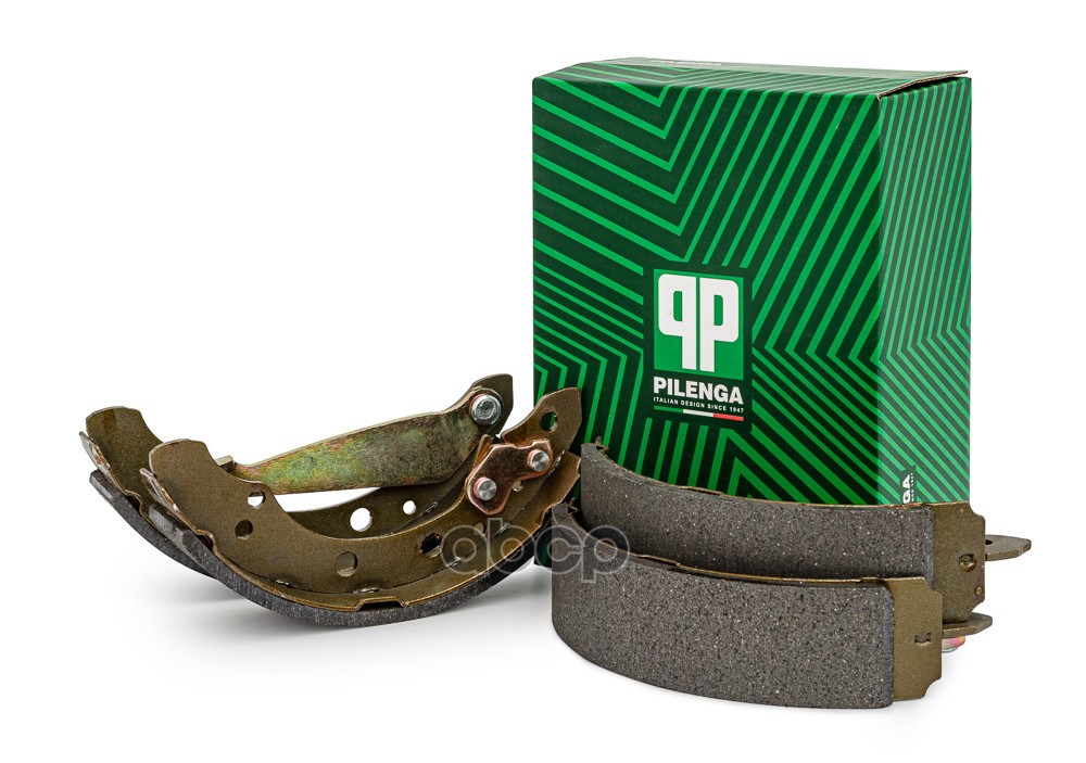 Колодки тормозные барабанные POLO, PASSAT, JETTA II, GOLF III, CADDY II BS-P1113 PILENGA арт. BS-P1113