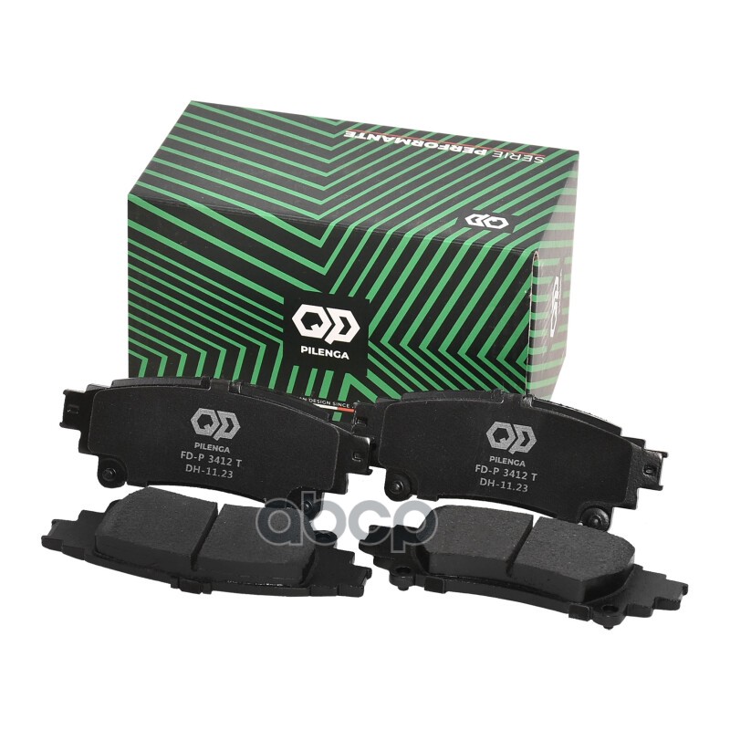 Колодки тормозные дисковые задние Performante TOYOTA RXIII (RX270, RX350) FD-P3412T PILENGA арт. FD-P3412T