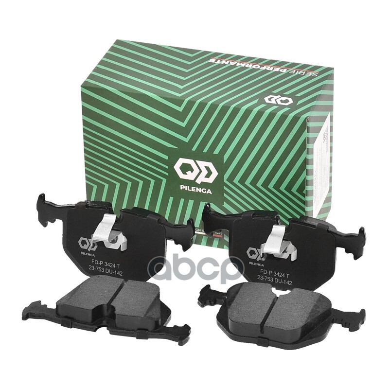 Колодки тормозные дисковые задние Performante BMW RANGE ROVER III (L322) 02-12 FD-P3424T PILENGA арт. FD-P3424T