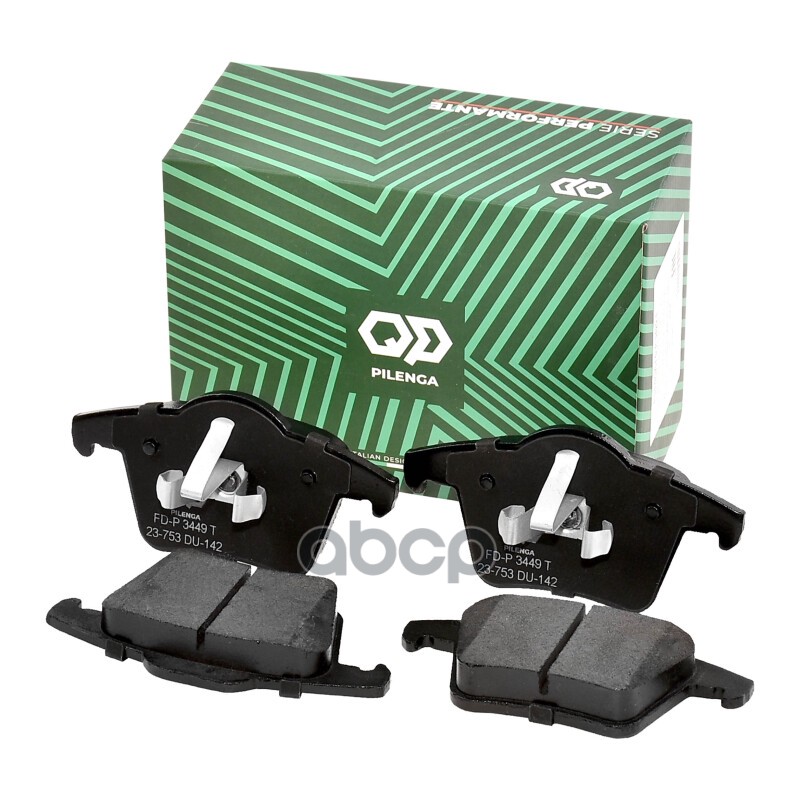 Колодки тормозные дисковые задние Performante VOLVO XC90 FD-P3449T PILENGA арт. FD-P3449T