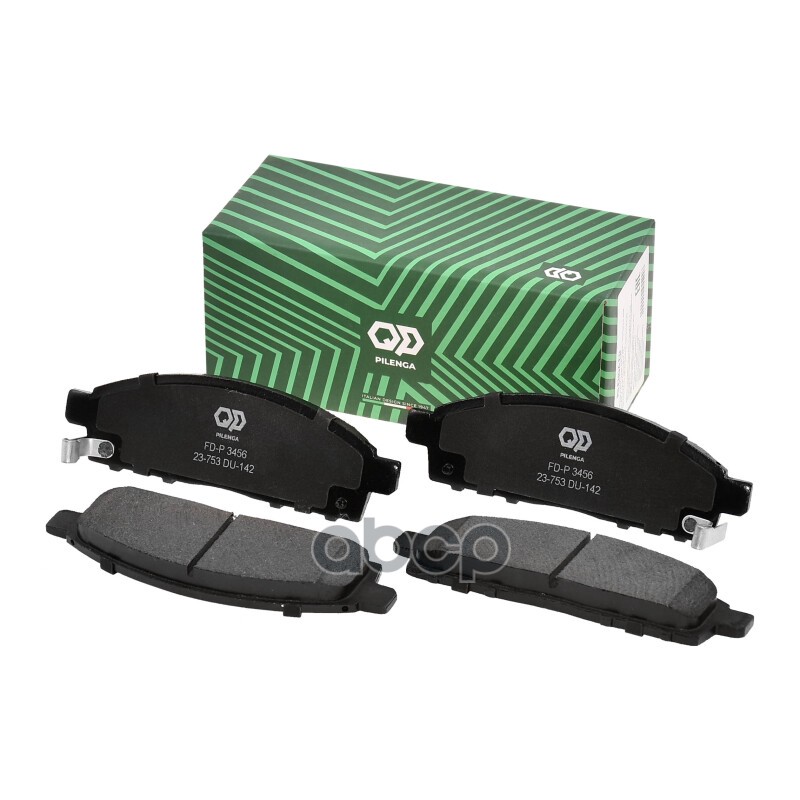 Колодки тормозные дисковые передние MITSUBISHI L 200, PAJERO SPORT II PILENGA FD-P 3456 PILENGA арт. FD-P 3456