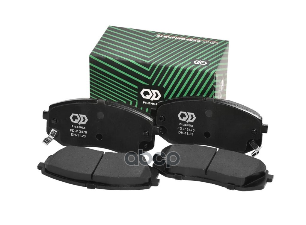 Колодки тормозные дисковые передние HYUNDAI/KIA CRETA II (2021-) SOUL III (SK3) (2019-) FD-P3470 PILENGA арт. FD-P3470