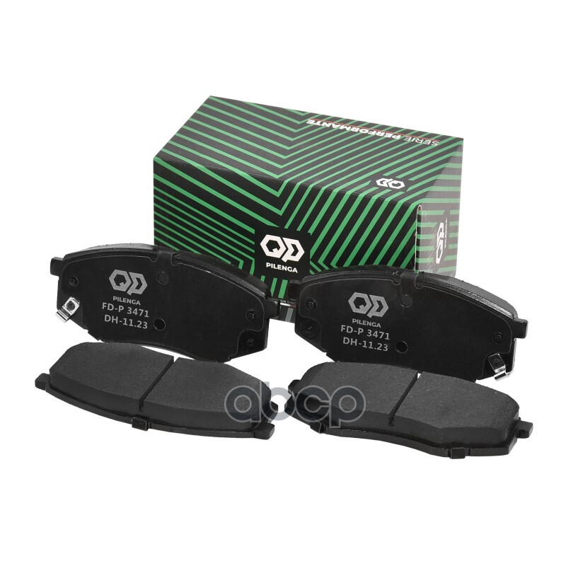 Колодки тормозные дисковые передние PILENGA арт. FDP3471