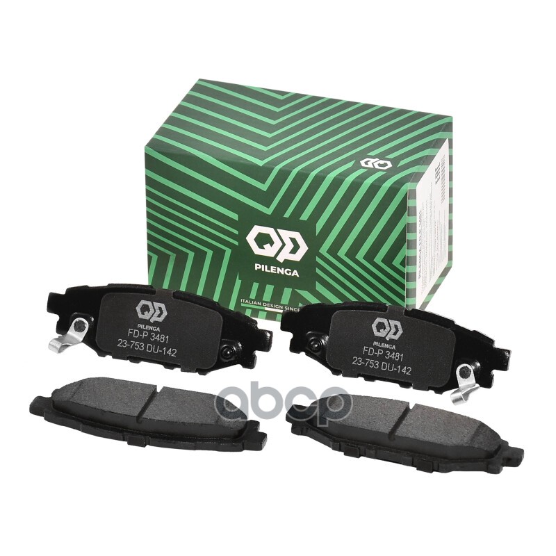 PILENGA Колодки тормозные дисковые задние SUBARU PILENGA арт. fd-p3481
