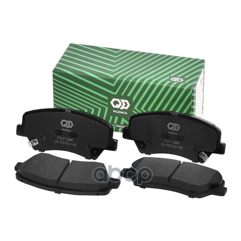 Колодки тормозные дисковые передние HYUNDAI CEED III (CD) FD-P3486 PILENGA арт. FD-P3486