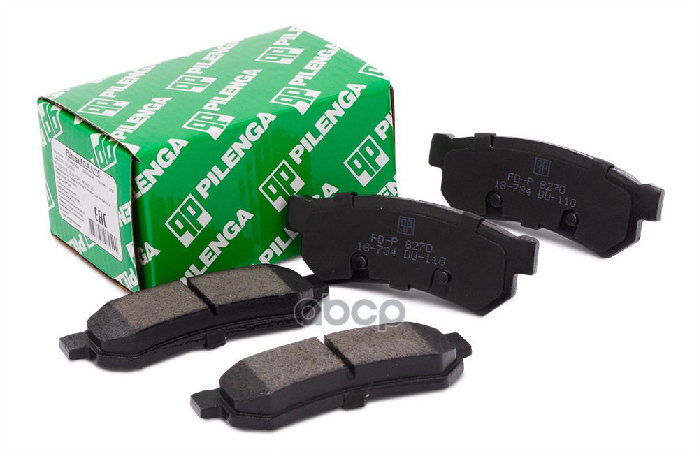 PILENGA Колодки тормозные дисковые задние GM PILENGA арт. fd-p8270