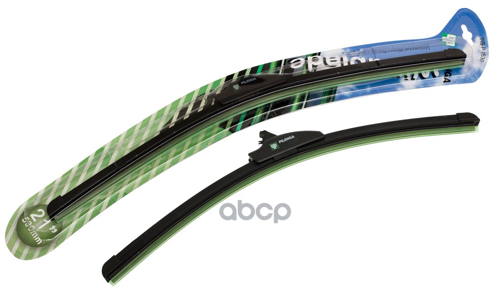 Щетка стеклоочистителя бескаркасная 530mm Универсальные Крючок WB-P1530 PILENGA арт. WB-P1530