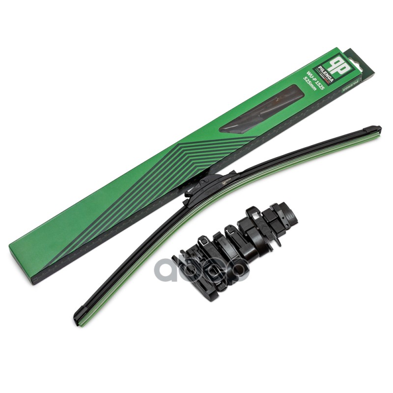 Щетка с/о универсальная бескаркасная 525mm (10 адаптеров)  WU-P1525 PILENGA арт. WU-P1525