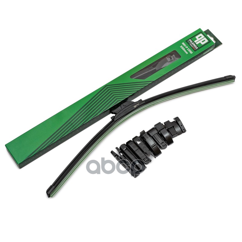 Щетка с/о универсальная бескаркасная 550mm (10 адаптеров)  WU-P1550 PILENGA арт. WU-P1550