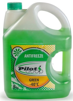 Антифриз PILOTS Green Line 40 G11 готовый -40C зеленый 5 кг 3204 PILOTS арт. 3204