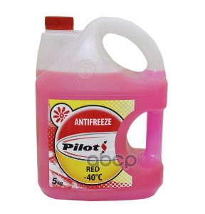 Антифриз PILOTS Red Line 40 G12 готовый -40C красный 5 кг 3207 PILOTS арт. 3207