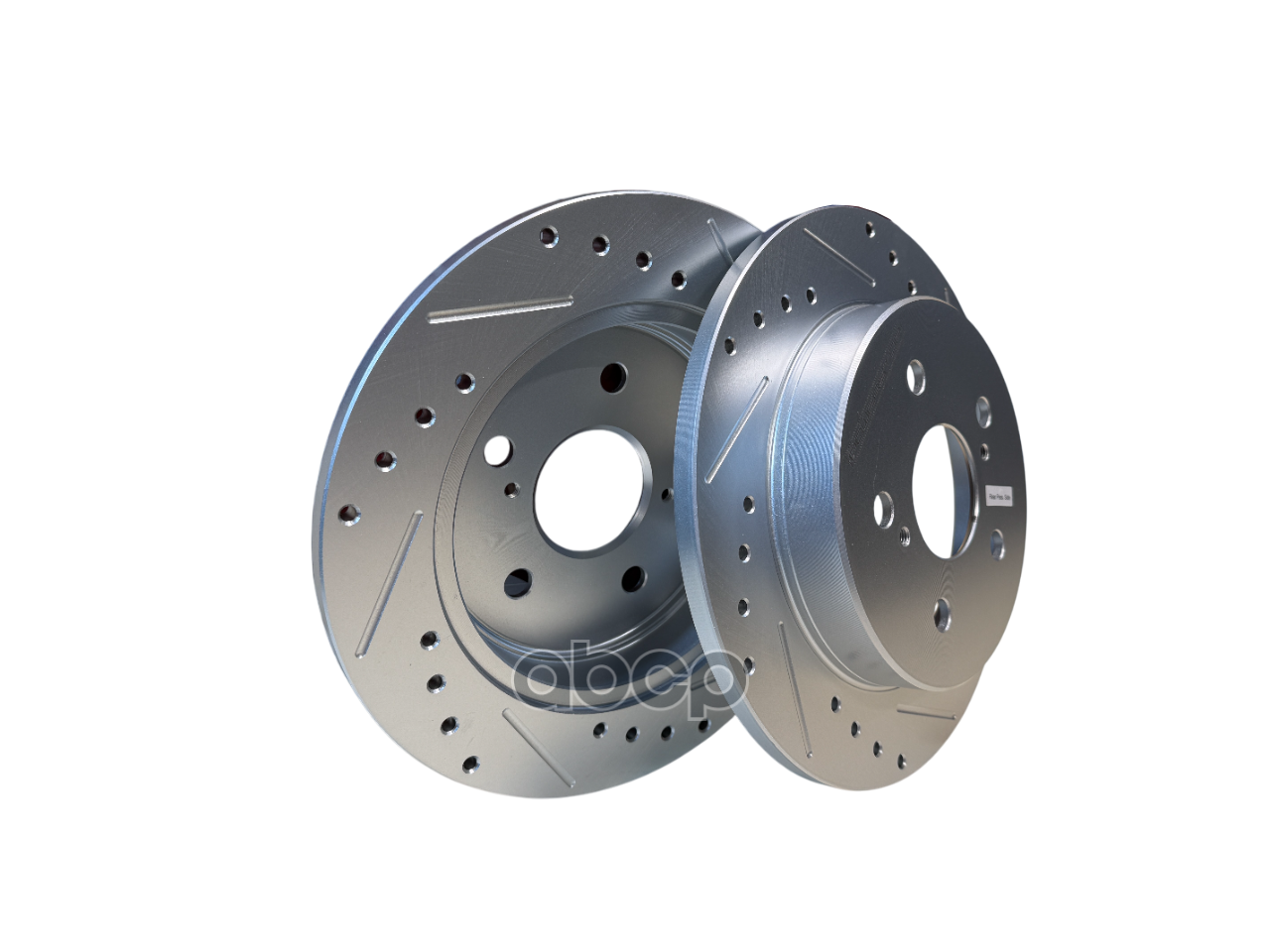 Задний тормозной диск Evolution с перфорацией и насечками, в покрытии GEOMET PowerStop JBR1738 POWER STOP арт. JBR1738