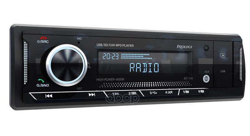 Автомагнитола Prology Gt-110 ,1 Din ,Fm Sd/Usb ,Bluetooth PROLOGY арт. GT-110