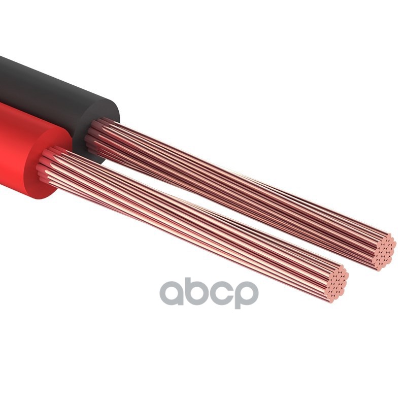 Провод Двойной (0,75*2) Кр.черн. Proconnect (100M) 0161046 PROconnect арт. 0161046