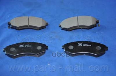 Колодки тормозные дисковые HYUNDAI SONATA 93MY PMC 5810134A21 Parts-Mall арт. pka-002