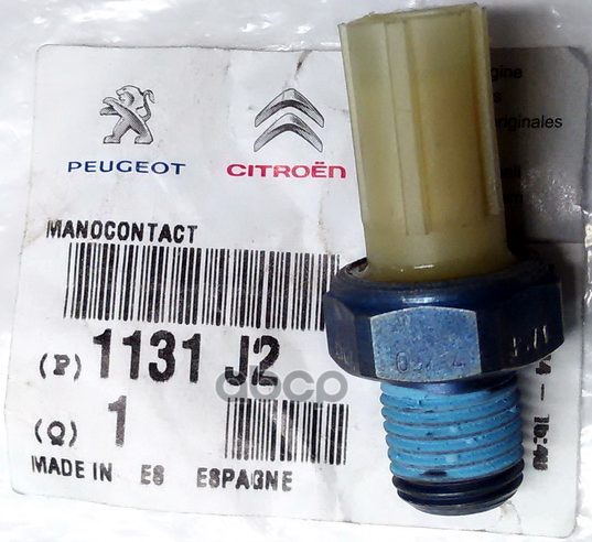 Датчик давления масла 1131.J2 CITROEN/PEUGEOT 1131J2 Peugeot-Citroen арт. 1131J2