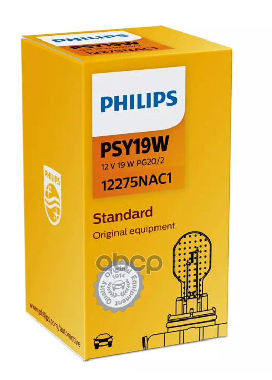 Лампа Psy19w Vision 12V 19W C1 Philips арт. 12275NAC1