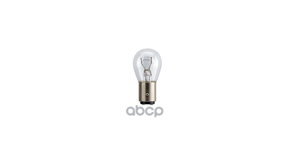 Лампа накаливания сигнальная P21/5W BAY15s Long Life Eco Vision 12V 21/5W Картон 10шт цена за 1шт Philips арт. 12499LLECOCP