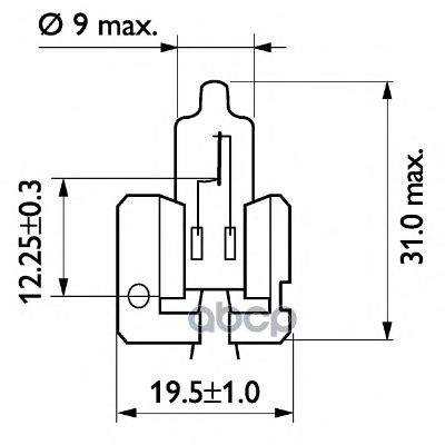 Лампа Галогенная Для Грузовых Автомобилей H2 24V 70W X511 Philips арт. 13311C1