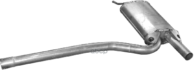 Глушитель Средн Часть Audi A4 95-00, A4 Avant 96-01 Polmostrow арт. 01.15