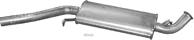 Глушитель Средн Часть Audi: 100 90-94, 100 Avant 91-94, A6 94-97, A6 Avant 94-97 Polmostrow арт. 01.26