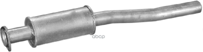 Глушитель Передн Часть Audi: 80 79-86, 80 86-91, 90 84-87, Coupe 80-88 Polmostrow арт. 01.41