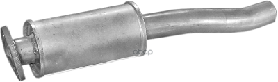 Глушитель Передн Часть Audi: 80 86-91, 80 91-94, 90 87-91 Polmostrow арт. 01.58