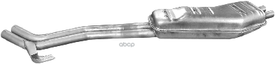 Глушитель Задн Часть Bmw: 5 89-95 Polmostrow арт. 03.80