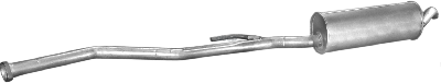 Глушитель Задн Часть Bmw: 5 91-95, 5 Touring 91-97 Polmostrow арт. 03.82