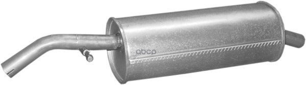 Глушитель Задн Часть Citroen: C2, C3 1.1 02-05 Polmostrow арт. 04.147