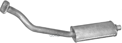 Глушитель Передн Часть Citroen: Berlingo 1.9D 01-02, Peugeot: Partner 1.9D 01-02 Polmostrow арт. 04.317
