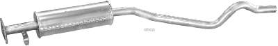 Глушитель Средн Часть Daewoo: Espero 95-99 Polmostrow арт. 05.01